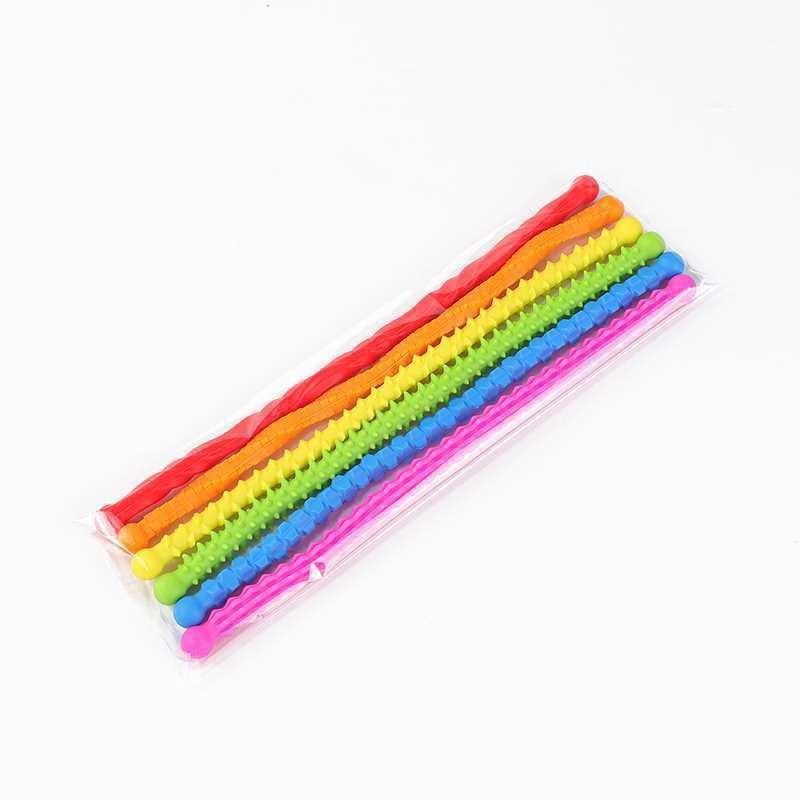 

Diy Twist Sensory Stretch Rope Toys, 6-Piece Textured Stress Relief Rope Set, Children S Stress Relief And Soothing Tools, Safe And Non-Toxic, Party