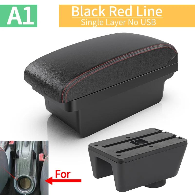 For SEAT Ibiza 6j Ibiza 6L armrest box car center console armrest modified multi-function storage USB interior accessories
