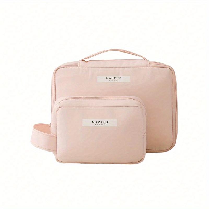 1pc Portable Cosmetic Bag, Gift for Valentine's Day for Travel Storage Bag, Makeup Bag, Cosmetic Bag, Vacation Organizer, Large Capacity