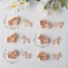 Miniature Cartoon Horse Earring Mold, Animal Shape Polymer Clay Cutter for DIY Jewelry Making, Charms, Pendants & Craft Projects