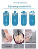 Men's Lightweight Shock-Absorbing Non-Slip Casual Shoes for Elderly, Soft Sole, Ideal for Spring and Autumn Walking.