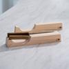Nichi Nichi Dougu Scrap Wood Knife Stand, Single, Horizontal, Wooden, Made in Japan