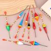 10Pcs Sensitivity Fishing Accessories 4.5/3/2.5/2.0/1.2/0.8/0.6G Light Stick Floats Fishing Floats Set Fishing Bobber Stick