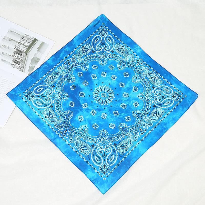 New Tie-dye Paisley Cotton Headband & Scarf: Sporty Outdoor Cycling & Hip Hop Accessory