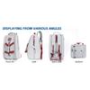 Pickleball Badminton Tennis Backpack With Independent Shoe Compartment Large Capacity