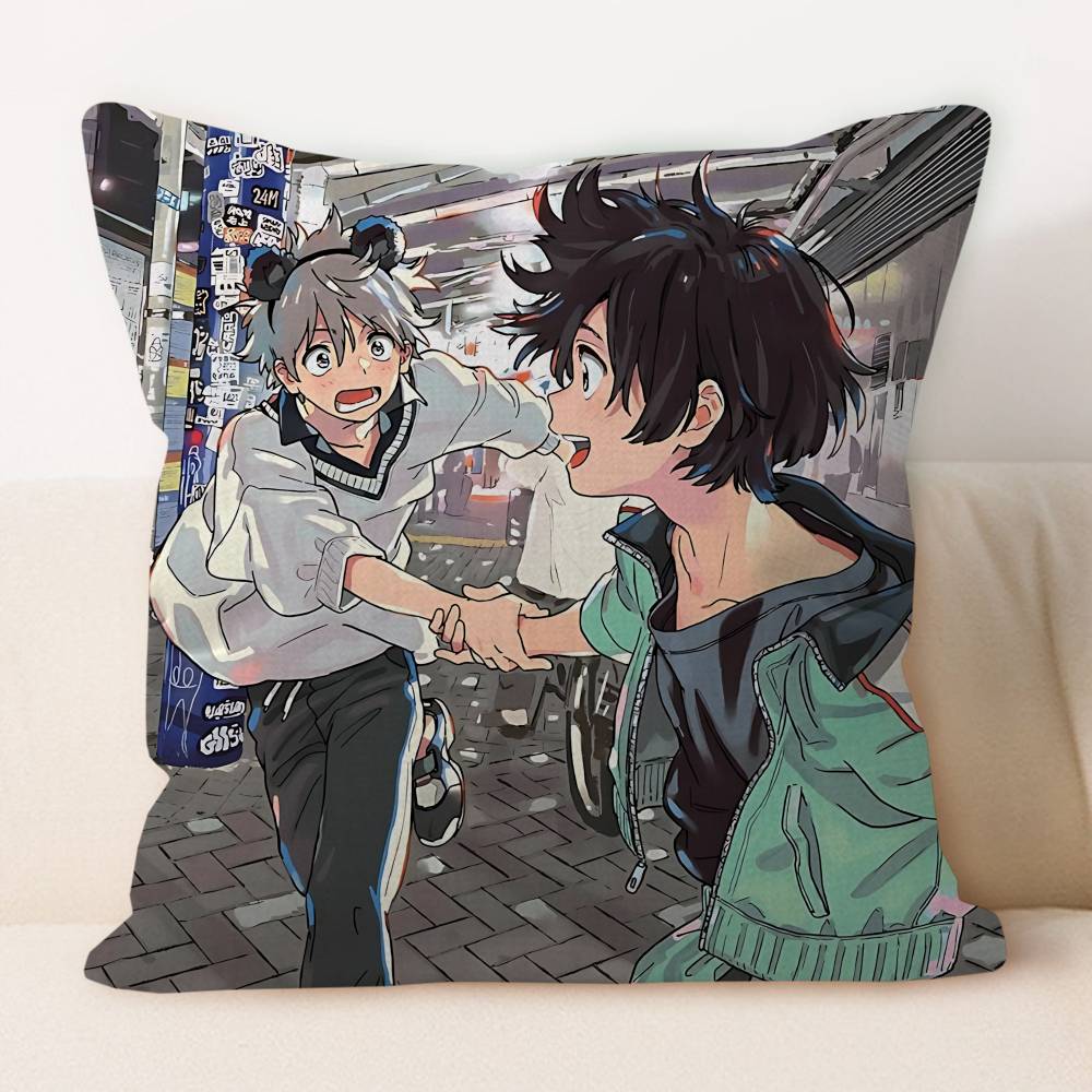Anime U-Umibe No E-Etranger Pillow Cover Sofa Cushion Cover Home Room Decoration Children Gift