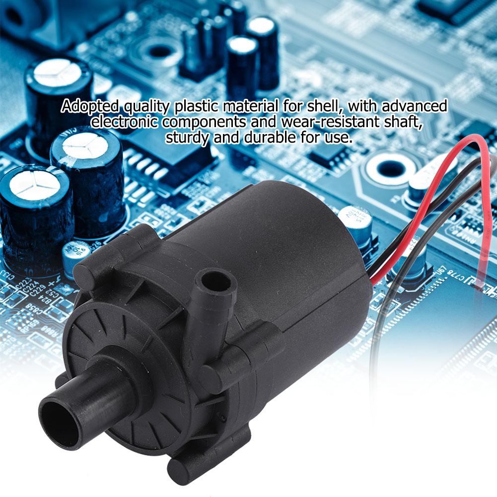 12V Water Adjustable Circulation DC Pump Brushless Motor DC Pump Wire