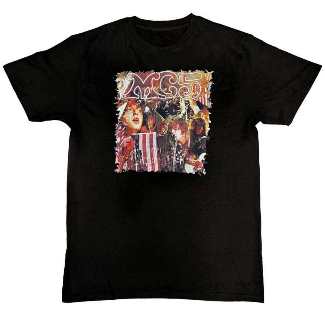 MC5 Band 50th Anniversary Tour Graphic Mens T-Shirt S