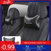 GLC GLB Samochód Włókno węglowe Zagłówek Siedzenia Poduszka pod kark Podpora głowy Dla Mercedes Benz AMG GLE GLS CLS GLC CLA GLA GLK ML C197 R231