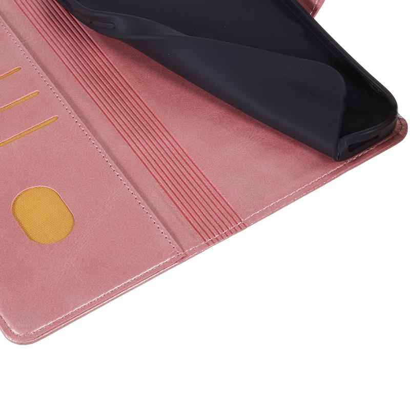 For Motorola Moto G64 5G Case Calf Texture PU Leather Folio Phone Cover