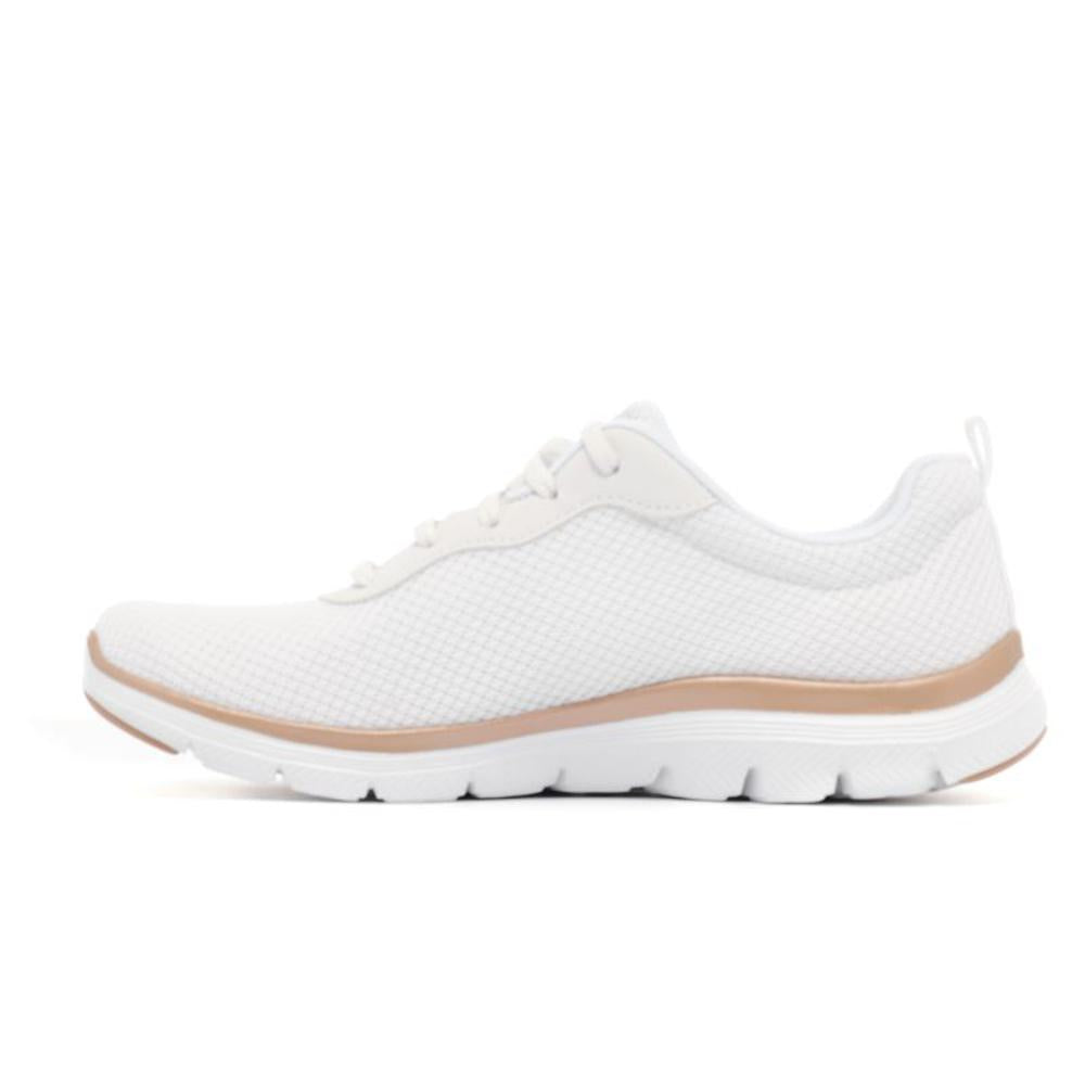 Sports Shoes Skechers white / rose gold Flex Appeal 4.0