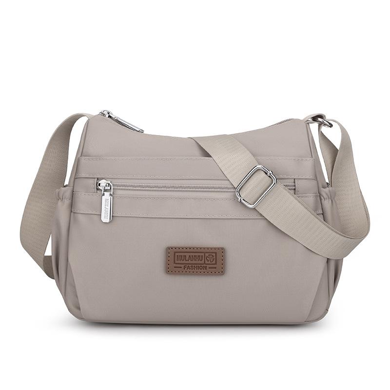 Malá čtvercová taška Mateřská taška Dámská taška Vícevrstvá Lehká Velkokapacitní Taška přes rameno a crossbody