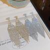 European and American Long Tassel Earrings - Exquisite High-End Fashion Statement Jewelry for Women