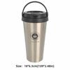 Stainless Steel Travel Coffee Mug Leakproof Stainless Steel Coffee Cup  Daily Use