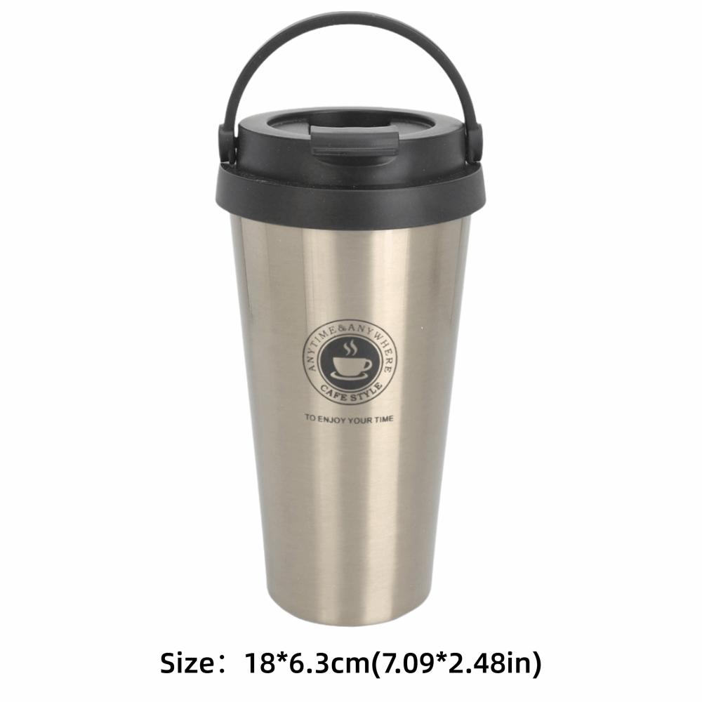 Stainless Steel Travel Coffee Mug Leakproof Stainless Steel Coffee Cup  Daily Use