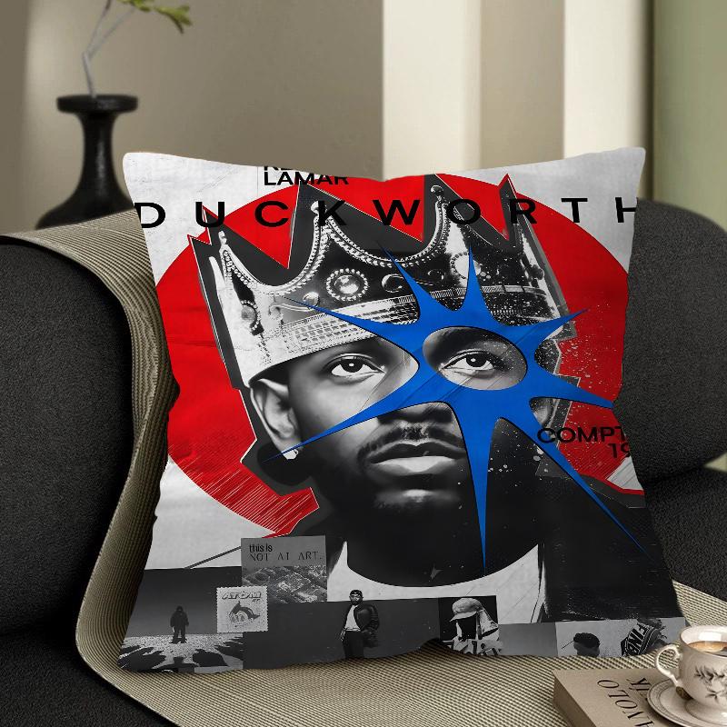 Kendrick Lamar Music Cushion Cover Decorative Pillow Sofa Home Decor Case Pillow Cases