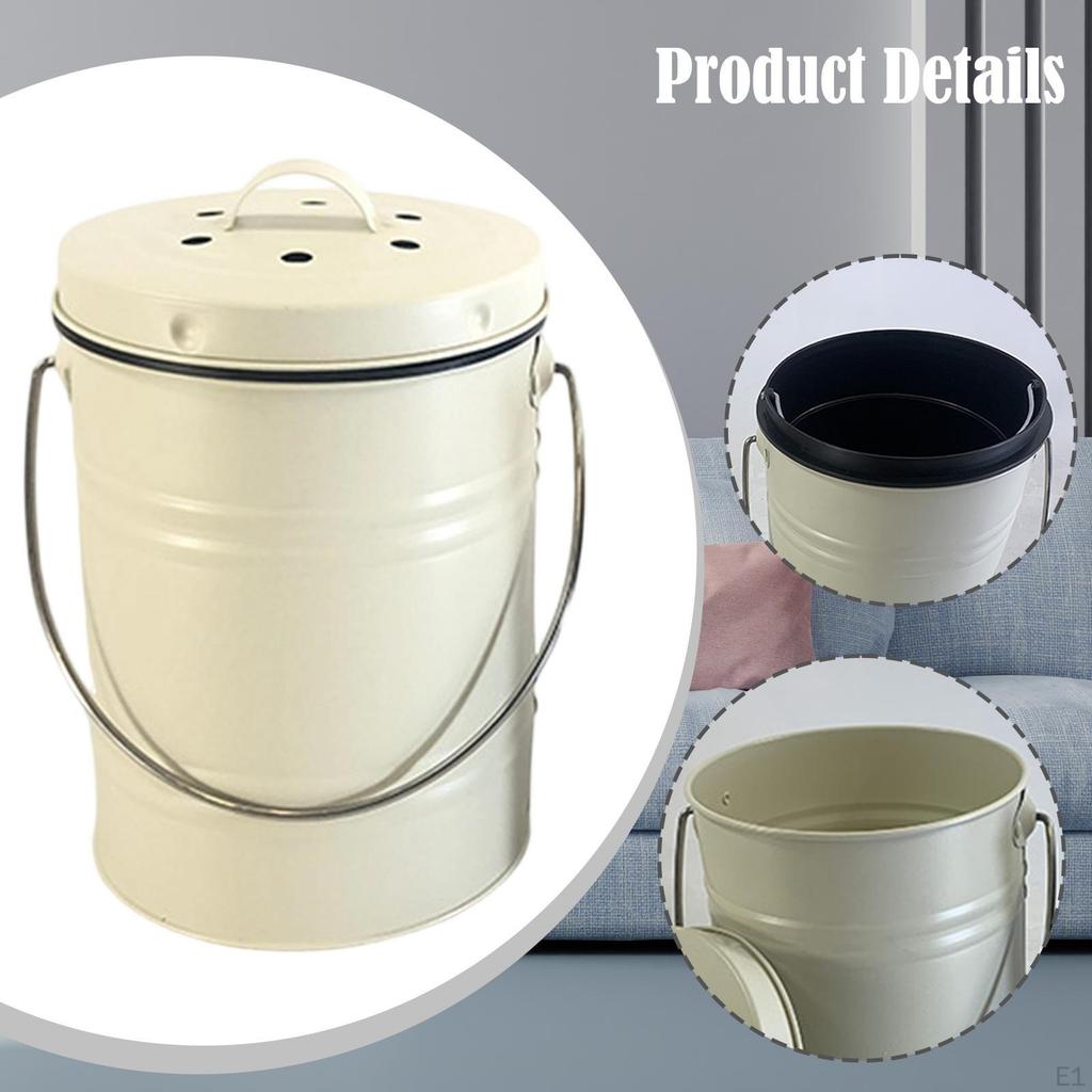 Kitchen Compost Bin Food Waste Portable Bucket Fermentation Tank for