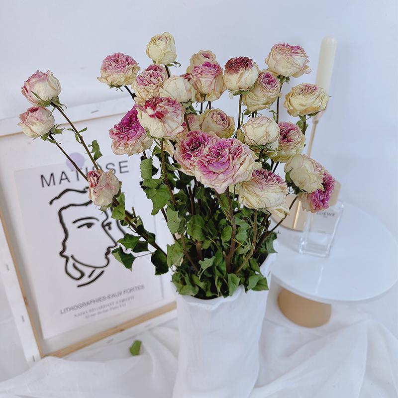 Small Dried Rose Buds for DIY Flower Arrangements and Home Decor