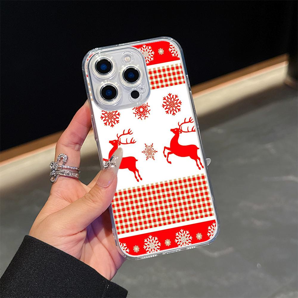 

Ae112 Merry Christmas art Magsafe Прозрачные чехлы для Samsung S23 S24 Ultra S20 S21 FE iPhone 16 13 Pro Max XR Магнитная беспроводная зарядка Задняя крышка Samsung S24 Ultra 5G