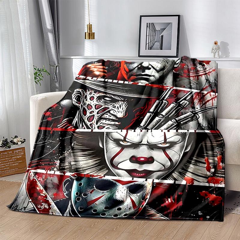 1pc Bloodstained Icons Cartoon Blanket Seasonal Home Decor Gift, Living Room, Travel .G020