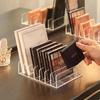 Urquiola Acrylic Eyeshadow Palette & Blush Storage Box – Transparent Desktop Cosmetic Organizer