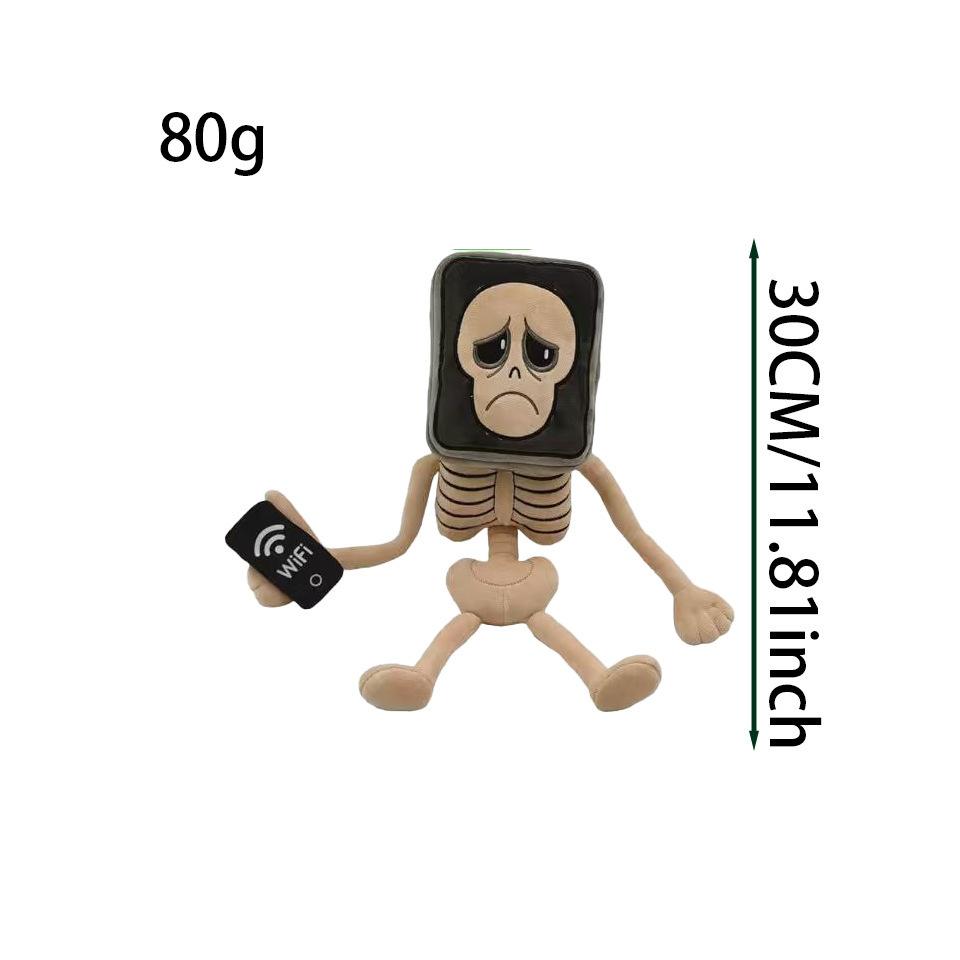 

Roblox 30cm Steal A Brainrot Mobile Skeleton Plush Toy Present Figurine Doll Holiday Present great for daily use 30cm
