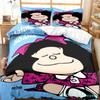 Mafalda Cartoon Quino Comics Bedding Set Duvet Cover Set Adult Children Single Double King Size Duvet Cover And Pillowcases Gift