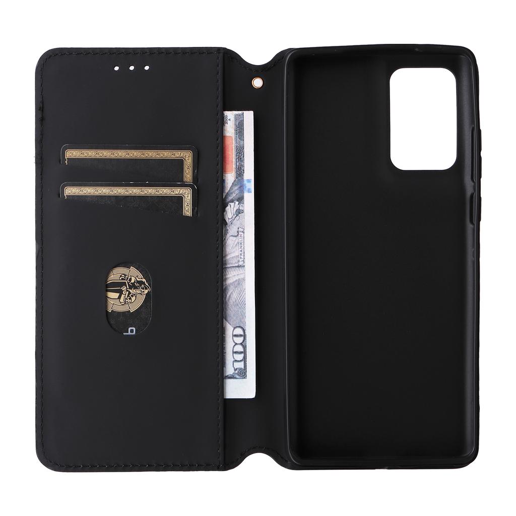 For Motorola Edge 50 Fusion 5G Wallet Case Magnetic Closing Phone Leather Cover