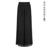 ELLASSAY Flowy Chiffon Wide-Leg Skirt Pants