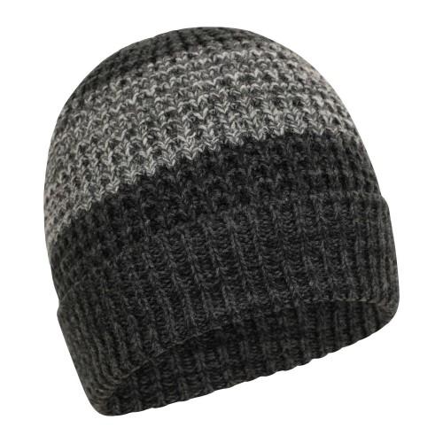 Mountain Warehouse Mens Thermal Two Tone Melange Beanie