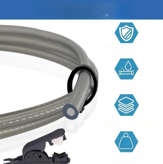 10m Replacement PTFE Tube for 3D Printer Filament Feeding Designed for Reduced Friction and Enhanced Durability