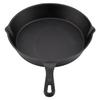 Cast Iron Frying Pan, Diameter 27 Cm, Cast Iron Frying Pan, Iron Frying Pan, Cast Iron Frying Pan, Grill Pan for Stove, Oven, Grill, Induction Cooker,