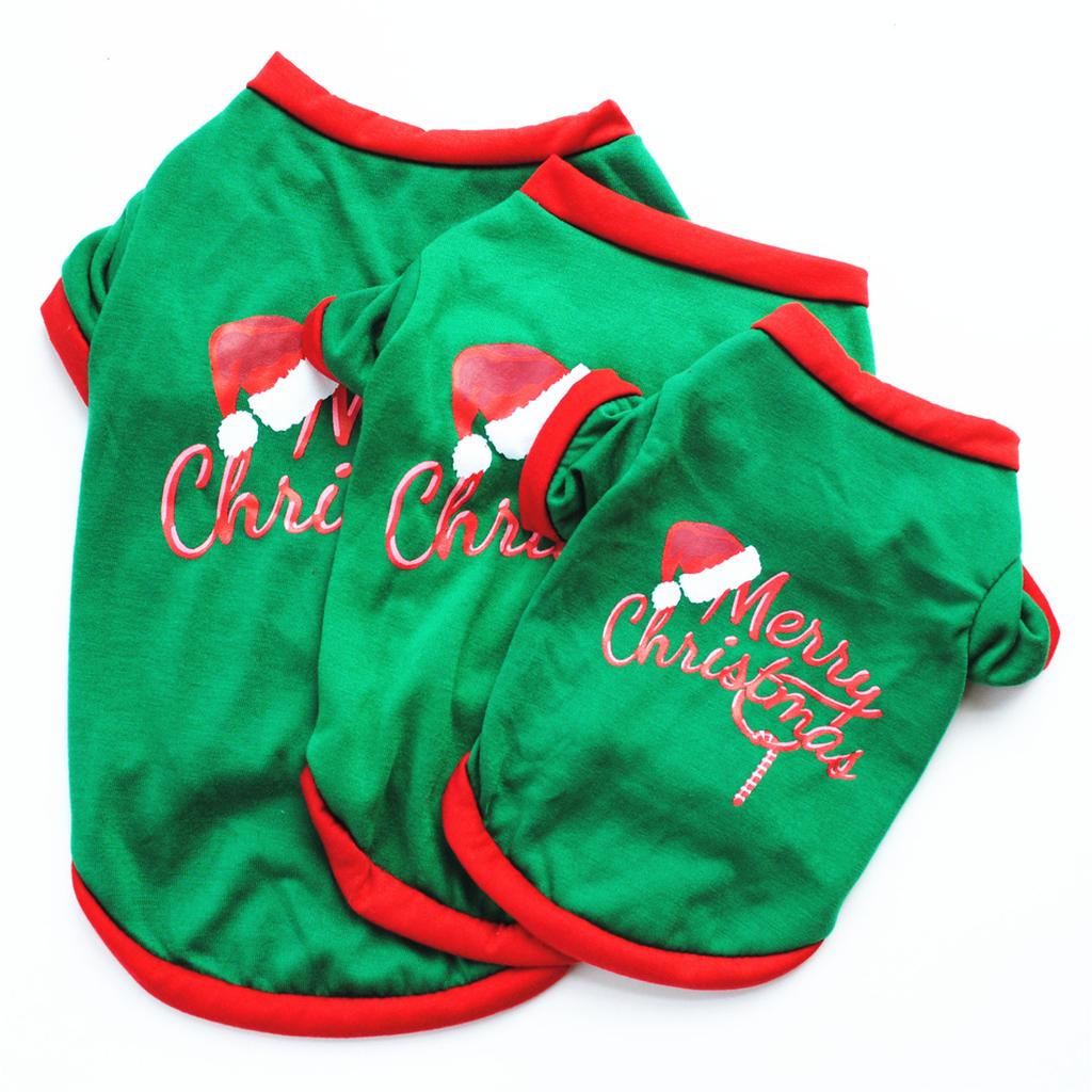 Dog Christmas T-shirt Christmas Gift Christmas Outfit