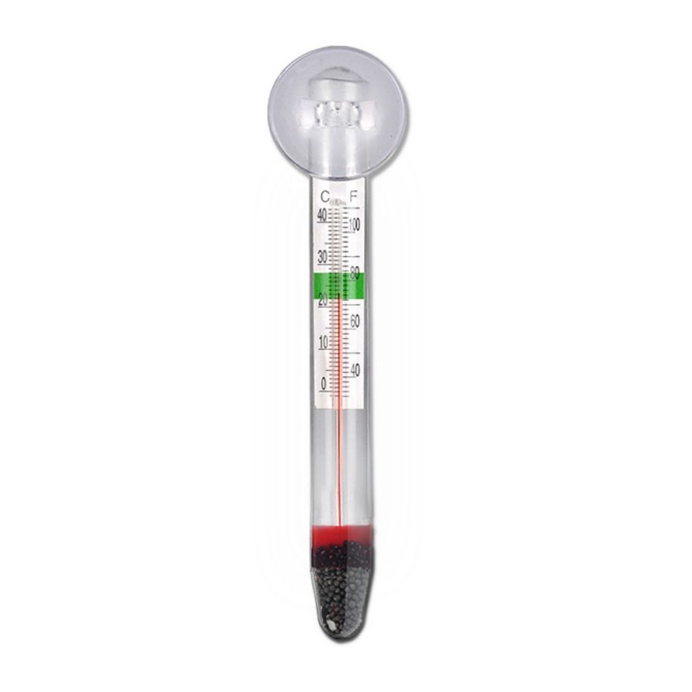 

С присоской Аквариумная присоска Температура Аквариум Стеклянный термометр Аквариум прозрачный