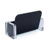 Transparent Plastic Business Card Case Holder Blank Acrylic Clear Desktop Shelf Box Storage Display Stand Place Desk Card Holder