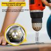 6-13 Mm Steel Socket Adapter Set 1/4” Hex Bolt Driver Socket Kit Deepen Magnetic Bits  Hand Tools