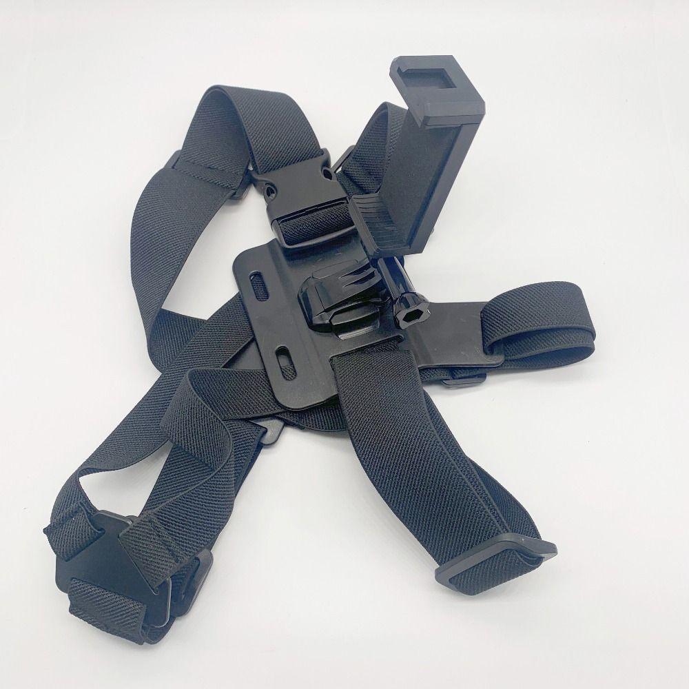 with Chest Strap Chest Mobile Phone Holder Action Camera Bracket for GoPro/iPhone/Samsung