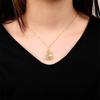 Retro Jade Phoenix Pendant Necklace For Lady Bridal Wedding Accessories Fashion Women Silver 925 Chain Necklace Jewelry Female