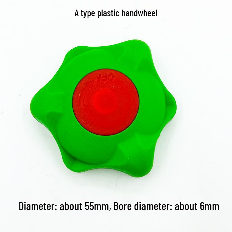 Round/Square Hole Valve Handwheel for PPR/PE Water Stop Tap and Gate Valve Accessories