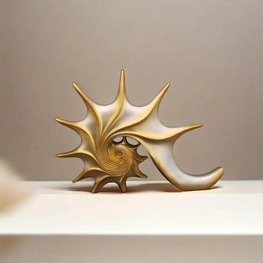 Light Luxury Conch Ornaments, Living Room Tv Cabinet Soft Decorations, Bookshelf, Wine Cabinet, Display Cabinet, Home Furnishing, Housewarming Gifts