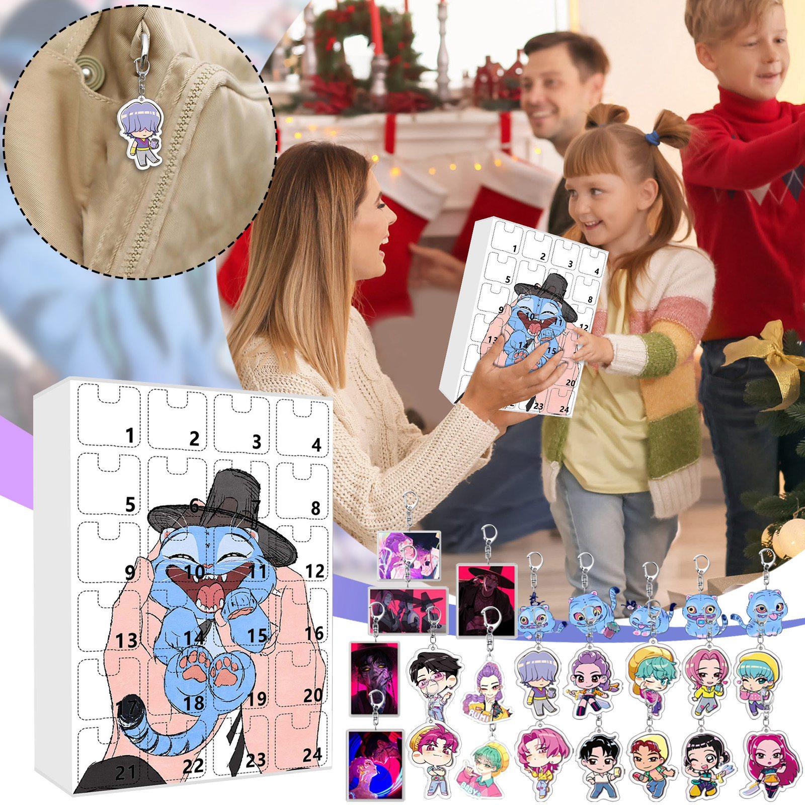 

Календарь прибытия включает в себя 24 календаря прибытия, календарь обратного отсчета и сюрпризы для коллекционирования. One Size