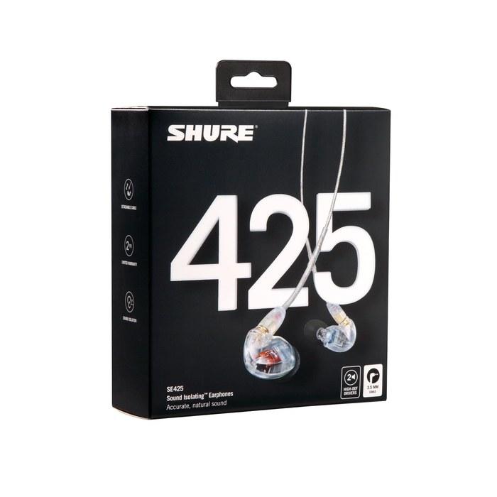 Shure SE425-CL Dual MicroDriver Earphone (Clear)