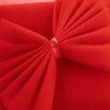 New Year Cabinet Door Ribbon Big Red Bow Large Door Lace Christmas Tree Bow Holiday Decorations Front Door Party Supplies