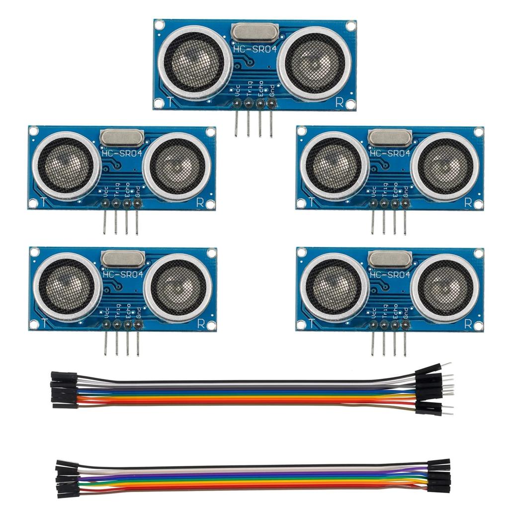 HC-SR04 Ultrasonic Module Distance Sensor fit for Arduino UNO MEGA Nano Robot XBee ZigBee (Pack of 5 pcs)
