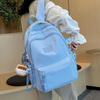 Der College High School Vielseitiger Color-Blocking Rucksack ist ein Nischendesign für College-Studenten