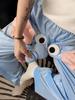 Funny Elephant Nose Couple Pajamas: Cozy Men's and Women's Pants for Autumn & Winter