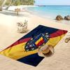 Romania Football Print Beach Towel Quick Dry Super Absorbent Soft Bath Towel for Swimming Beach Travel Fan Souvenir Gift