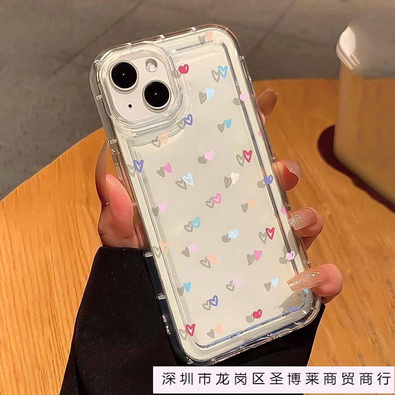 Color Love White Flower for Apple 15Plus Mobile Phone Case iPhone12promax Trend 14/13/11 Set
