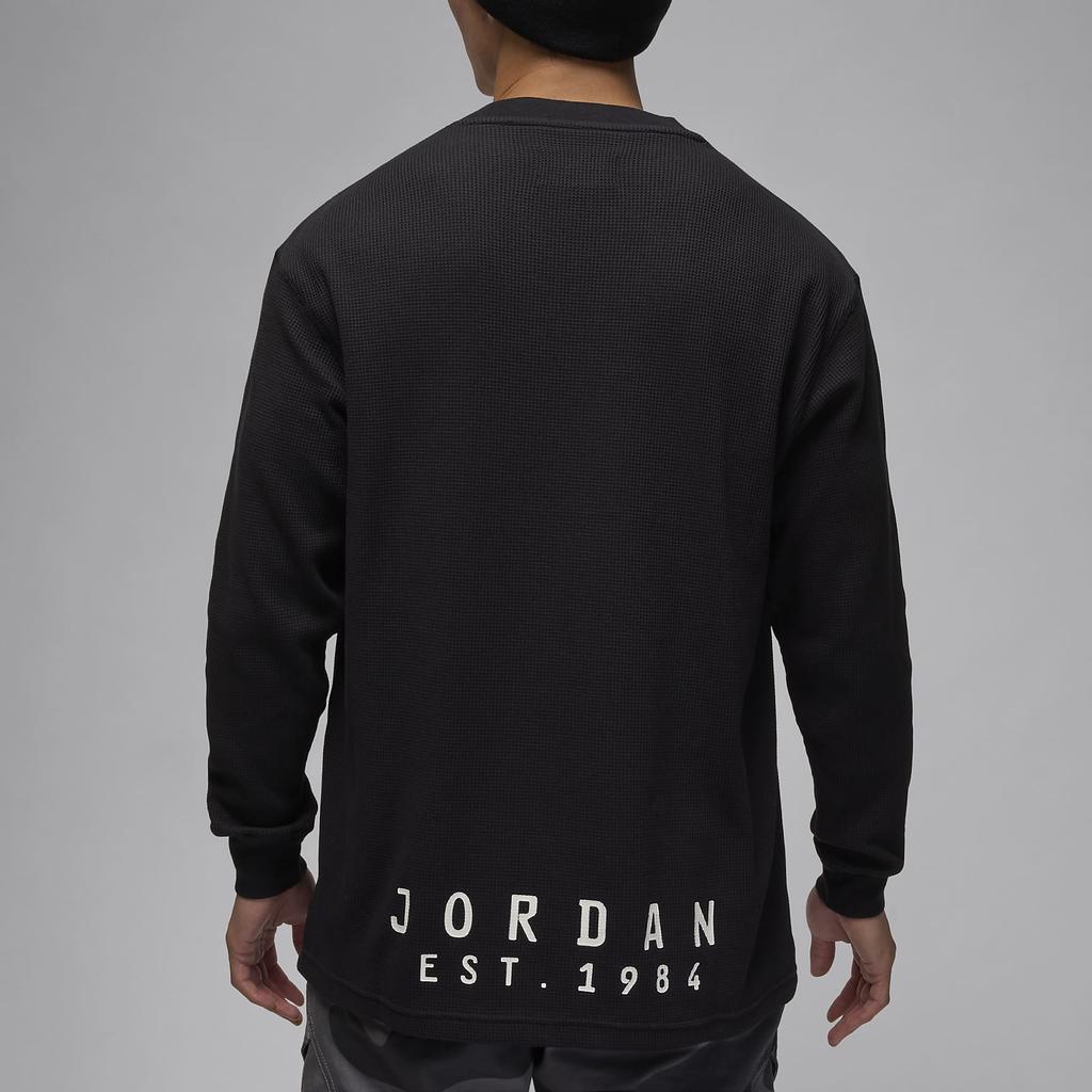 Jordan FW24 MJ ESS Lifestyle Locker Bequemes Rundhals-Sweatshirt Unisex-Sweatshirt Schwarz FV7456-010