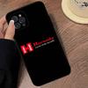 Hornady Logo For IPhone 17 16 15 14 13 12 11 Pro Max Plus Shockproof Black Soft Phone Cover